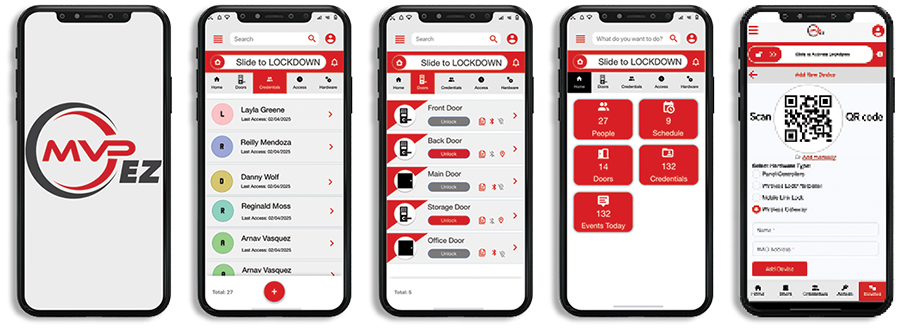 MVP-EZ App-Only Configure, Command, Control + Scan2Enroll